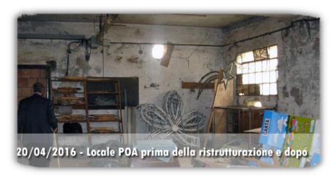 Locale POA prima della ristrutturazione