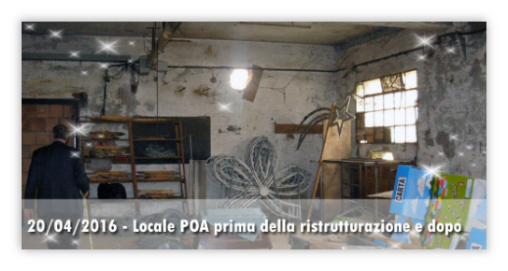 Locale POA prima della ristrutturazione